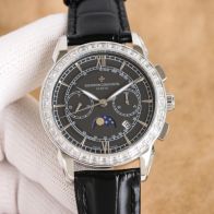 パテック フィリップ 純正 ベルト 価格偽物 コンプリケーション 牛革 防水 ダイヤモン 激安品 2色文字盤 シルバーケース