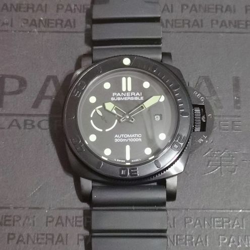 PAM00984 アメリカ パネラブレッドスーパーコピー 腕時計 防水 黒いケース 自動機械 ブラック