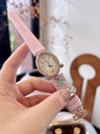 お勧め品 ブレゲ クォーツN級品 ダイヤ飾り ウォッチ クイーンオブネイプルズ レディ ピンク