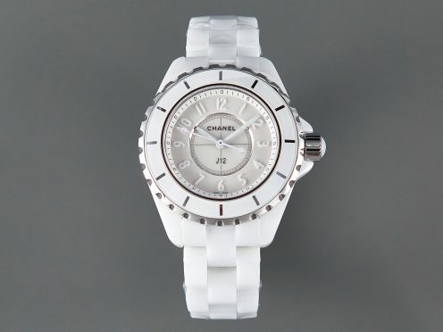 お得品‼chanelj12 値段スーパーコピー ウォッチ 防水 腕時計 ダイヤ飾り 男女兼用 H3442 ホワイト
