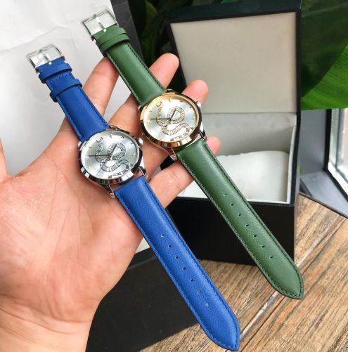 グッチ 買い物スーパーコピー 防水 ウォッチ 紳士  Gタイムレス ハンサム 通勤 ブルー