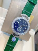 ブルガリ 時計 レディース ブレスレットコピー ウォッチ ディーヴァズ ドリーム ダイヤモンド グリーンバンド