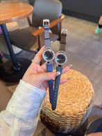 ブルガリ 腕時計 ビーゼロワン偽物 ウォッチ ディーヴァズ ドリーム 防水 優雅 青いバンド ブラック