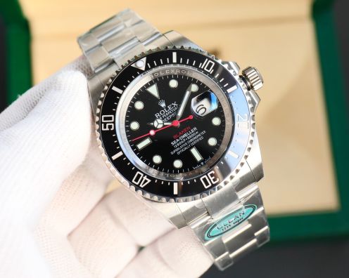 大人気でお買い得なロレックス時計裏側スーパーコピー 防水 ウォッチ 高品質 シードゥエラー ブラック