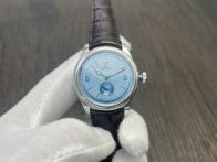 Rolex 1908 オイスター パーペチュアル デイトジャストコピー ウォッチ 腕時計 防水 シンプル レザー ブルー