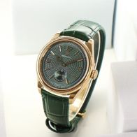 Rolex 1908 お洒落！オイスター パーペチュアル レディース偽物 ウォッチ 腕時計 防水 シンプル レザー グリーン