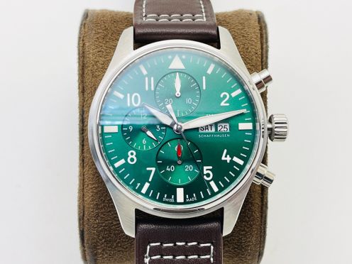 iwc パイロット ウォッチN級品 シンプル  腕時計 ファッション 防水 ハンサム グリーン