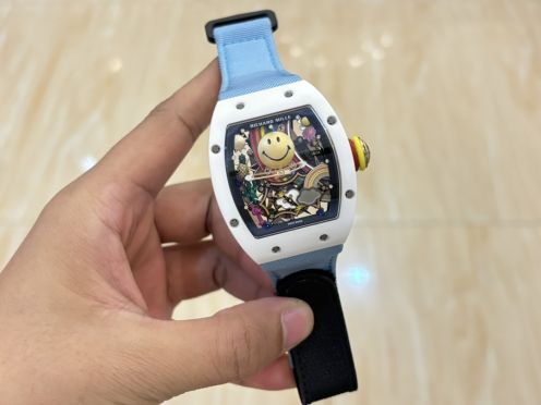 高級品 リシャールミルアップルウォッチコピー 腕時計 防水 トゥールビヨン RM 88 ブルー
