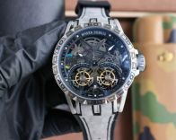ロジェデュブイ エクスカリバー コピースーパーコピー 紳士 腕時計 夜光 ウォッチ 防水 ハンサム グレー