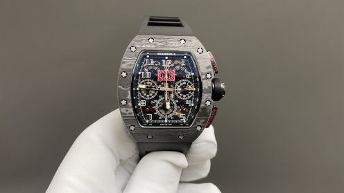 リシャールミルの時計コピー RM011-FM ウォッチ 腕時計 トゥールビヨン 防水 上質 ブラック