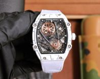 高級感 リシャールに似た時計スーパーコピー RM 27-05 ウォッチ 腕時計 トゥールビヨン 防水 ホワイト
