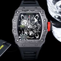 目を引く存在感 腕時計 リチャード偽物 RM 35-02 防水 ウォッチ ファッション感 ブラック
