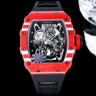 リシャールミルアップルウォッチ偽物 RM 35-02 防水 ウォッチ 腕時計 ファッション感 レッド