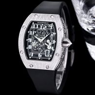 大販売 リシャール ミル 買う にはコピー RM67-01 腕時計  防水 ウォッチ ダイヤ飾り 多色可選