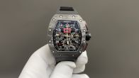 リシャールミルの時計コピー RM011-FM ウォッチ 腕時計 トゥールビヨン 防水 上質 ブラック
