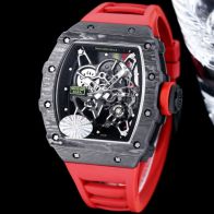 高級腕時計 リシャールミルスーパーコピー RM 35-02 防水 ウォッチ 腕時計 ファッション感 レッド