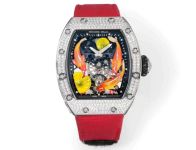お買い得な リシャールミル 腕時計 値段コピー RM S10 ウォッチ 腕時計 プリント ダイヤ飾り 防水 レッド