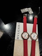 カルティエバロンブルーレディースコピー 本革 腕時計 優雅 ウォッチ 上質 ファッション レッド