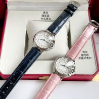 バロン ブルー ドゥ カルティエ ダイヤスーパーコピー レザー 腕時計 ウォッチ 防水 本革 多色可選