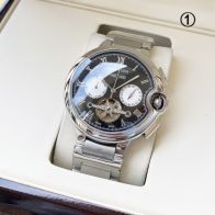 カルティエ バロンブルー リューズ激安通販  紳士 ハンサム  腕時計 ウォッチ トゥールビヨン 多色可選