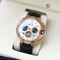カルティエバロンブルーメンズコピー  紳士 ハンサム  腕時計 ウォッチ トゥールビヨン 多色可選