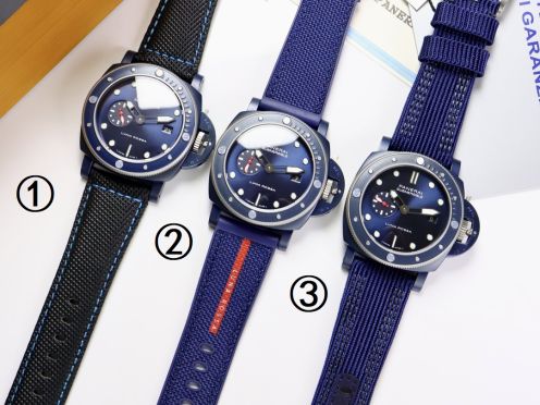 パネライ 腕時計 メンズ偽物 ウォッチ 夜光 腕時計 ルミノール  防水 シンプル ブルー