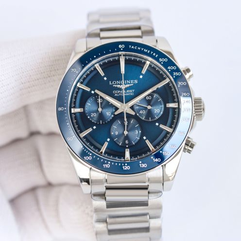華やかな雰囲気 longines 腕時計コピー ハイドロコンケスト 防水 ウォッチ ブルー