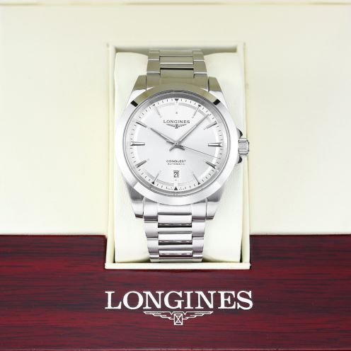 longines 時計 値段N級品 ウォッチ ハンサム ビジネス ハイドロコンケスト 腕時計 ホワイト