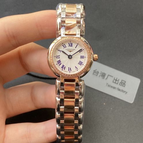 longines 時計コピー 腕時計 ウォッチ 防水 優雅レディ ビジネス ダイヤ飾り ゴールドケース ホワイト