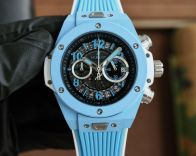 HUBLOT ウブロ ビッグバン ベルルッティ偽物 腕時計 ウォッチ ハンサム  紳士 ファッション ブルー