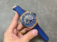 ヤフオク ウブロビッグバンスーパーコピー 腕時計 ウォッチ ハンサム  紳士 ファッション ブルー
