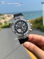 ウブロ ビッグバン レディースN級品 腕時計 ウォッチ ダイヤ飾り ハンサム  紳士 ファッション ブラック