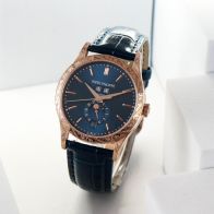 腕時計 パテック フィリップ激安通販 ウォッチ 防水 コンプリケーション 腕時計 本革 レザー ブルー