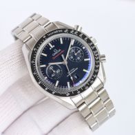 今季のおすすめ メンズ オメガ スピード マスターコピー 夜光 腕時計 ウォッチ 防水 ハンサム ブラック