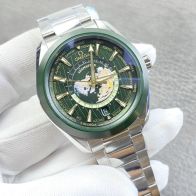 オンライン限定 オメガ スウォッチ偽物 シンプル 世界的なウォッチ 防水  紳士 グリーン