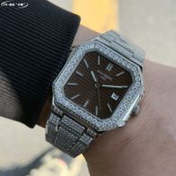 数量限定の爆買 パテックフィリップ ハワイ偽物 ダイヤ飾り キュビトゥス 紳士 ブラウン