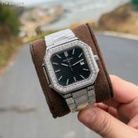 パテックフィリップ 知恵袋スーパーコピー ダイヤ飾り キュビトゥス 紳士 ブラック