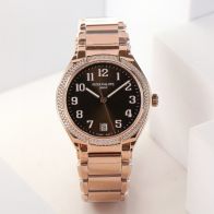 パテックス 時計偽物 シンプル  腕時計 ファッション ウォッチ TWENTY～4  ダイヤ飾り 2色可選