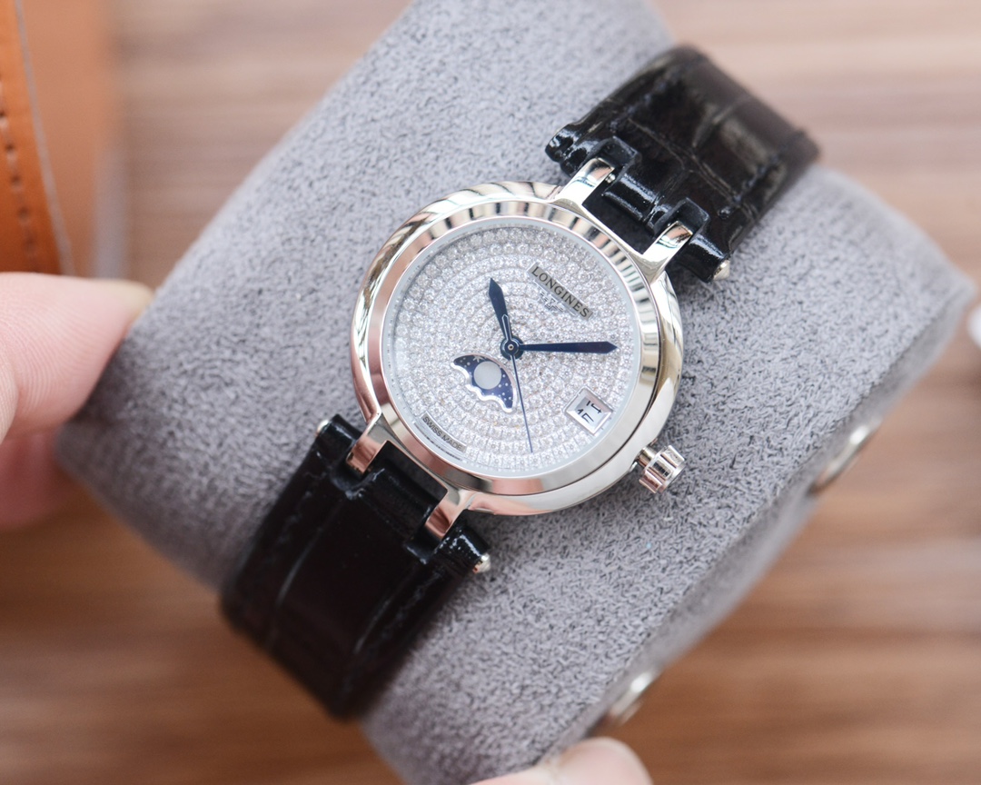 longines 時計 価格偽物 ウォッチ 腕時計 ドルチェヴィータ 優雅 本革 多色可選_7