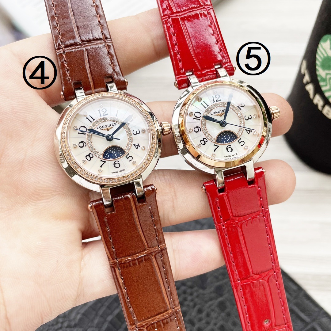 longines 時計 値段スーパーコピー ウォッチ 腕時計 ドルチェヴィータ 優雅 カジュアル レディ 多色可選_4