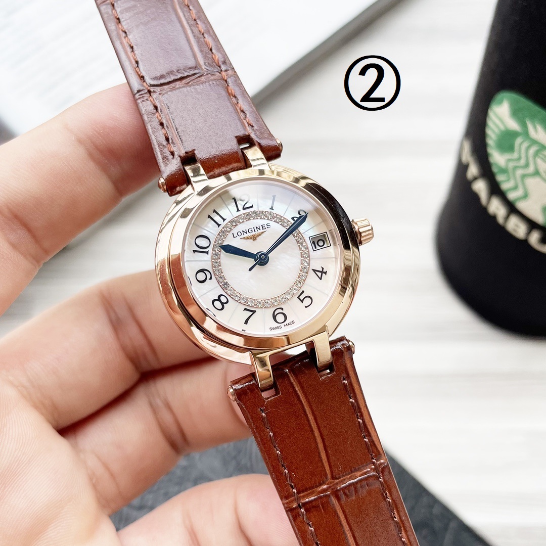 爆買いできる longines 腕時計 レディース偽物 ウォッチ ドルチェヴィータ 優雅 カジュアル レディ 多色可選_2