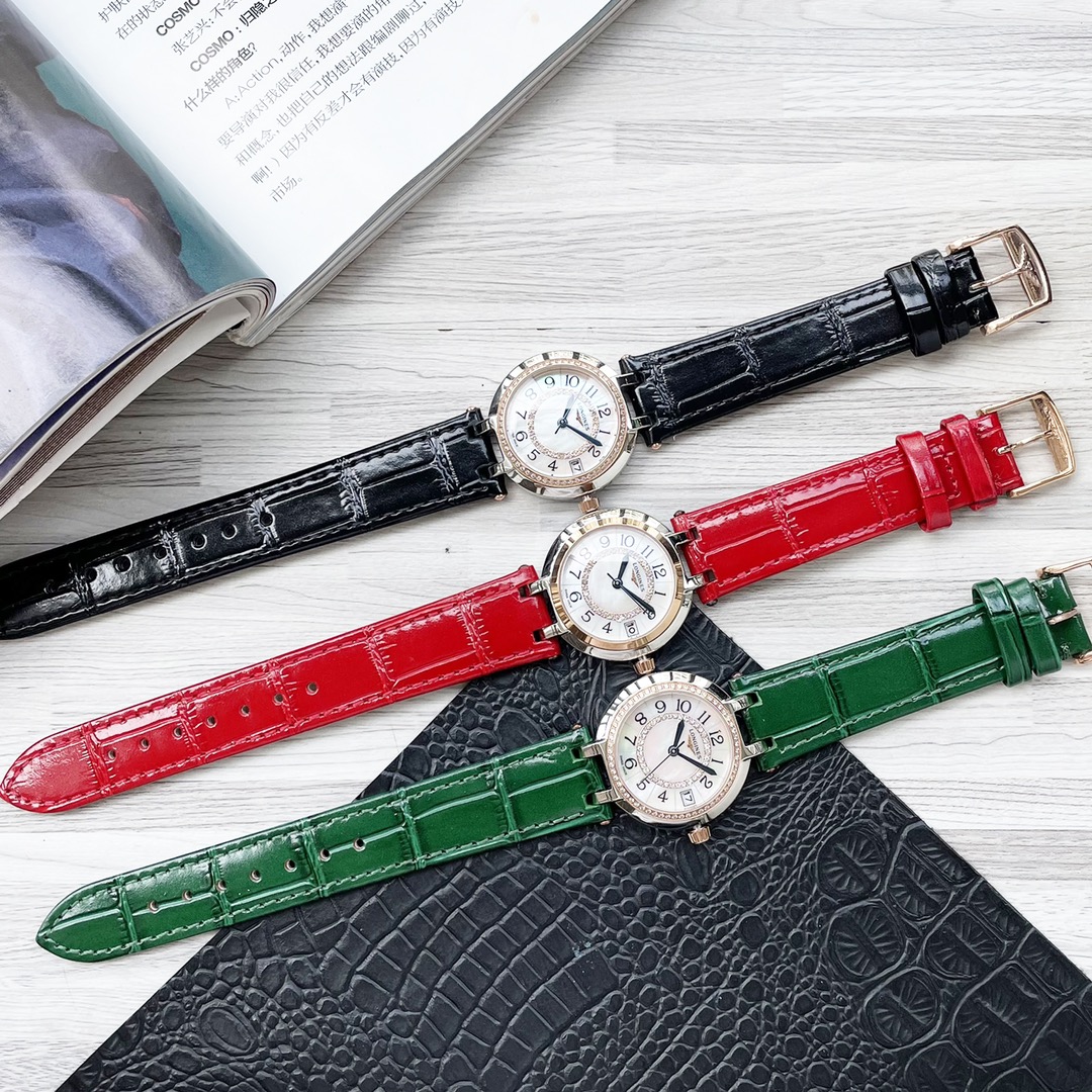 爆買いできる longines 腕時計 レディース偽物 ウォッチ ドルチェヴィータ 優雅 カジュアル レディ 多色可選_5