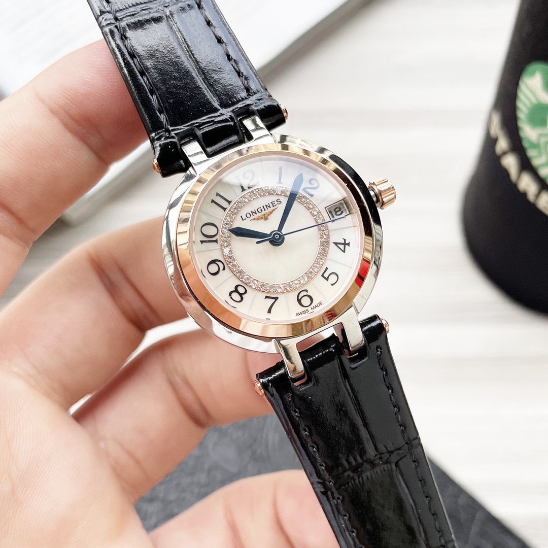 爆買いできる longines 腕時計 レディース偽物 ウォッチ ドルチェヴィータ 優雅 カジュアル レディ 多色可選_9