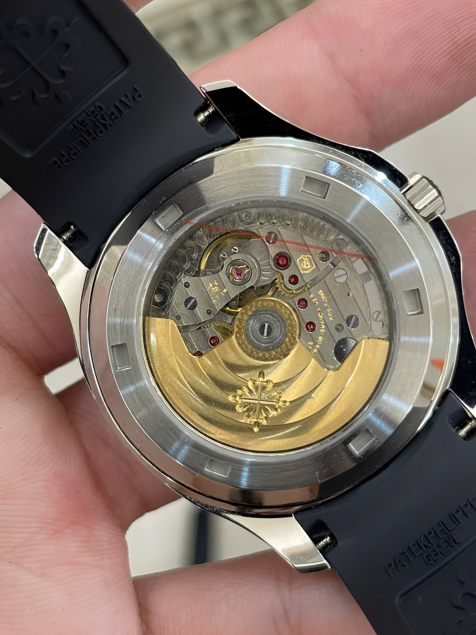 Aquanaut 激安 パテックフィリップ アクアノート 防水スーパーコピー 紳士 ウォッチ 腕時計 ダイヤ飾り ブラック_8