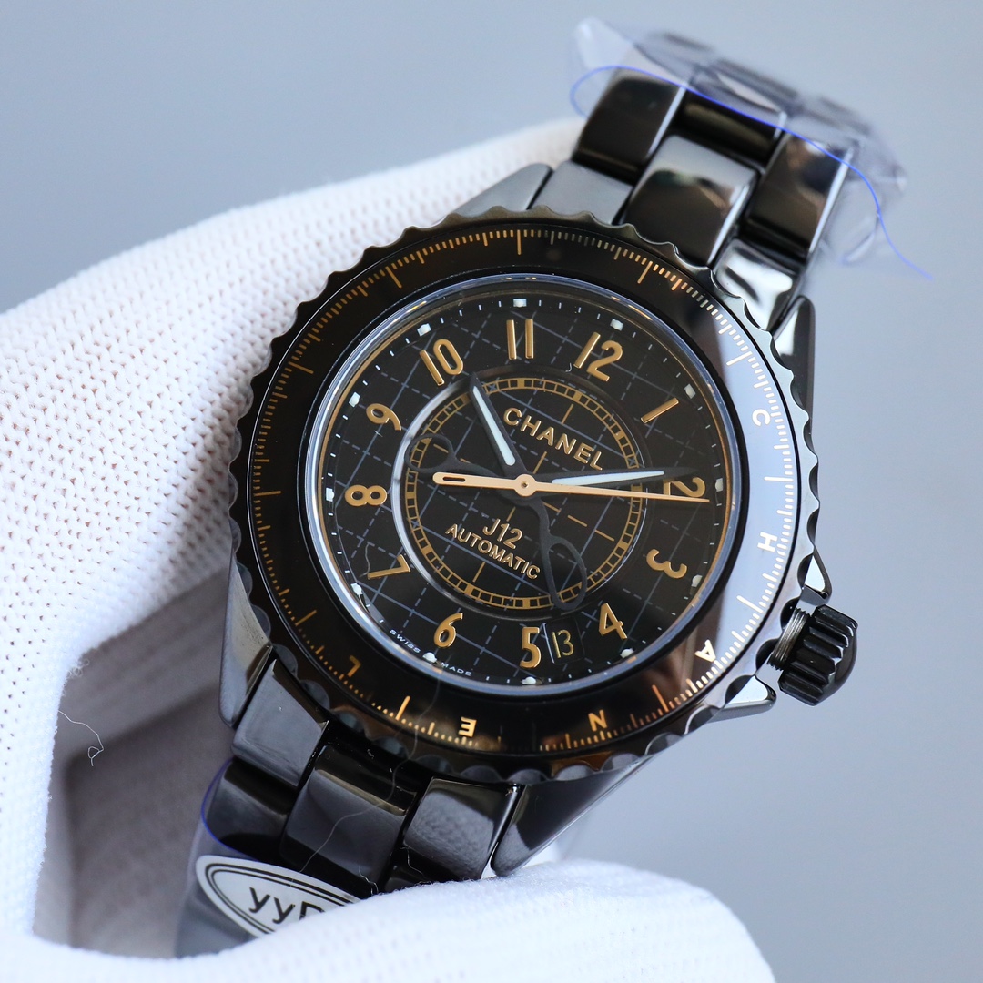 chanel 腕時計 j12スーパーコピー 優雅 ウォッチ 品質保証 防水 レディース H9762 ブラック_3