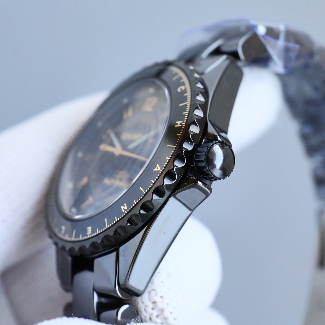 chanel 腕時計 j12スーパーコピー 優雅 ウォッチ 品質保証 防水 レディース H9762 ブラック_5