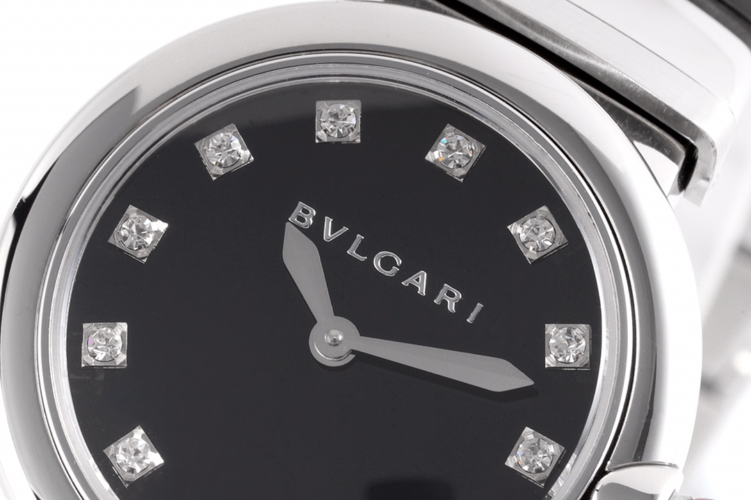 BVLGARI 目を引く存在感 ブルガリ ブルガリブルガリ 時計スーパーコピー ウォッチ 防水 ルチェア 薄い ブラック_3