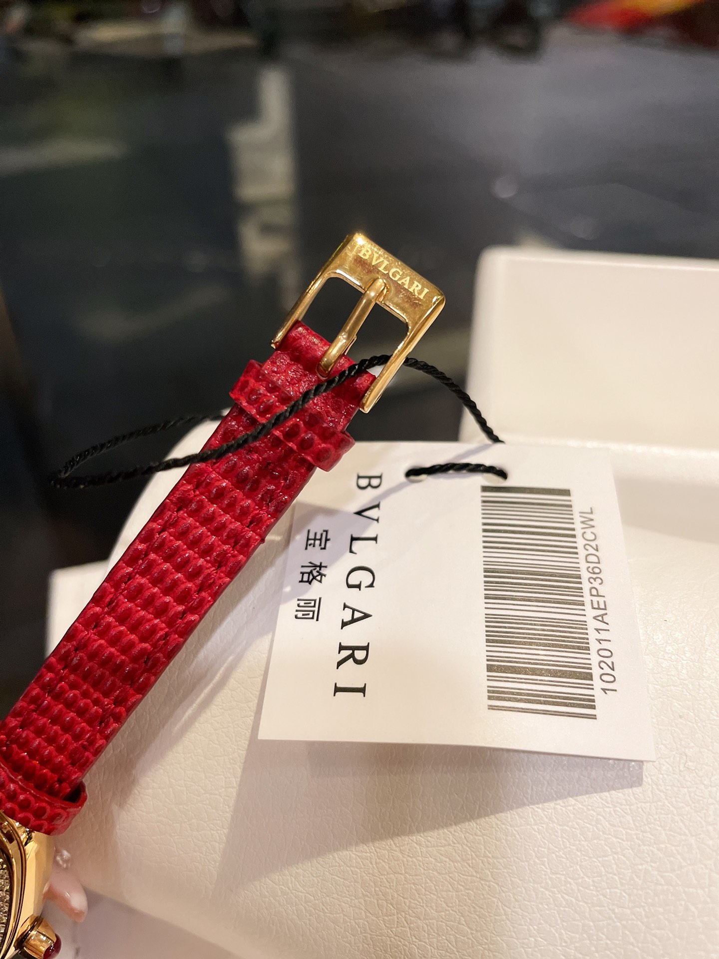 ブルガリ 腕時計 評価偽物 ファッション 薄い セルペンティ ウォッチ 蛇かたち 魅力 革バンド 多色可選_8