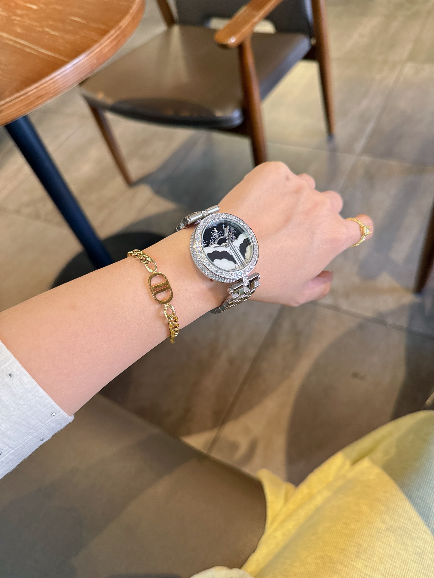 最新品 ヴァンクリーフ&アーペル 意味N級品 スチールバンド 腕時計 ウォッチ ポエティック 多色可選_4