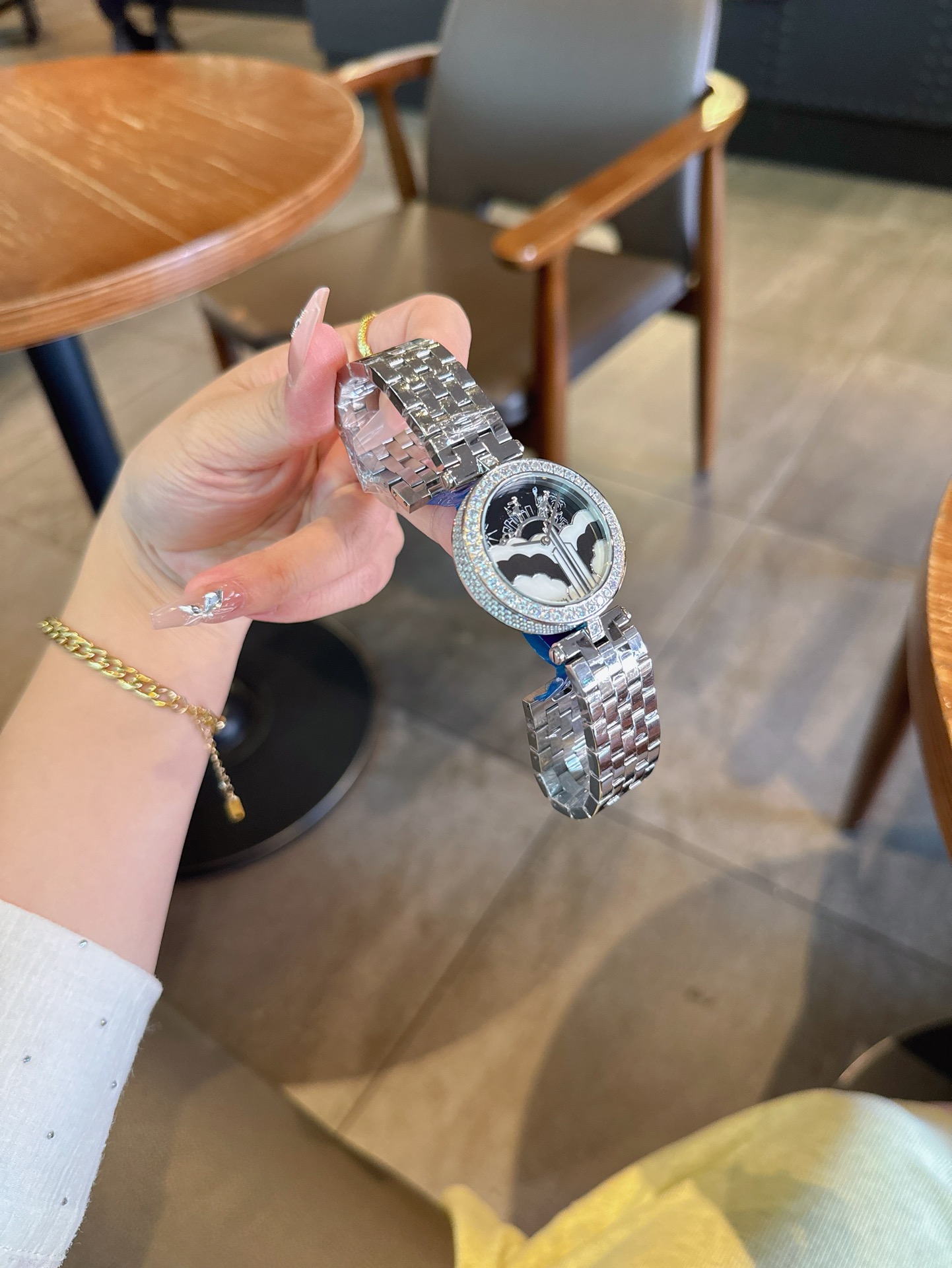 最新品 ヴァンクリーフ&アーペル 意味N級品 スチールバンド 腕時計 ウォッチ ポエティック 多色可選_7